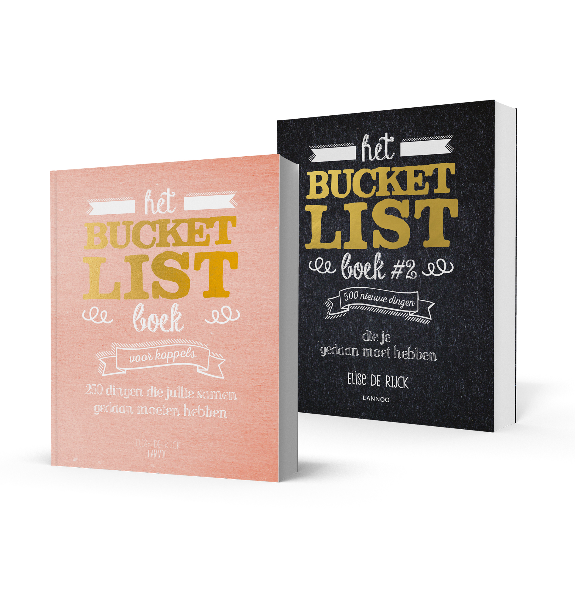 Pakket Bucketlist voor koppels + Bucketlist Lannoo Publishers